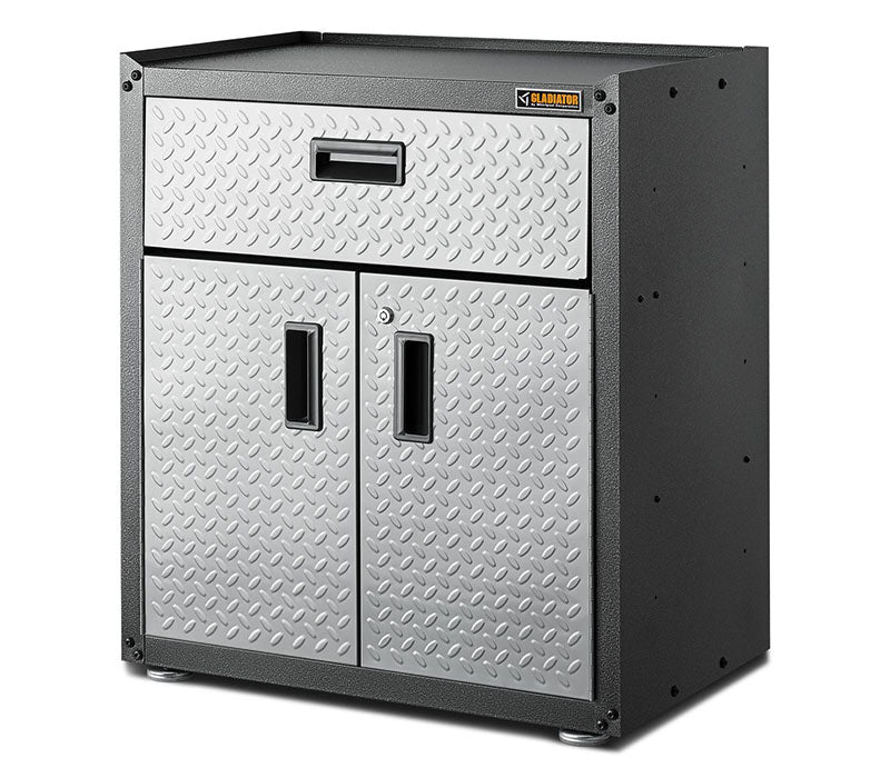 Ready-to-Assemble 3/4-Door Modular GearBox - Silver Tread