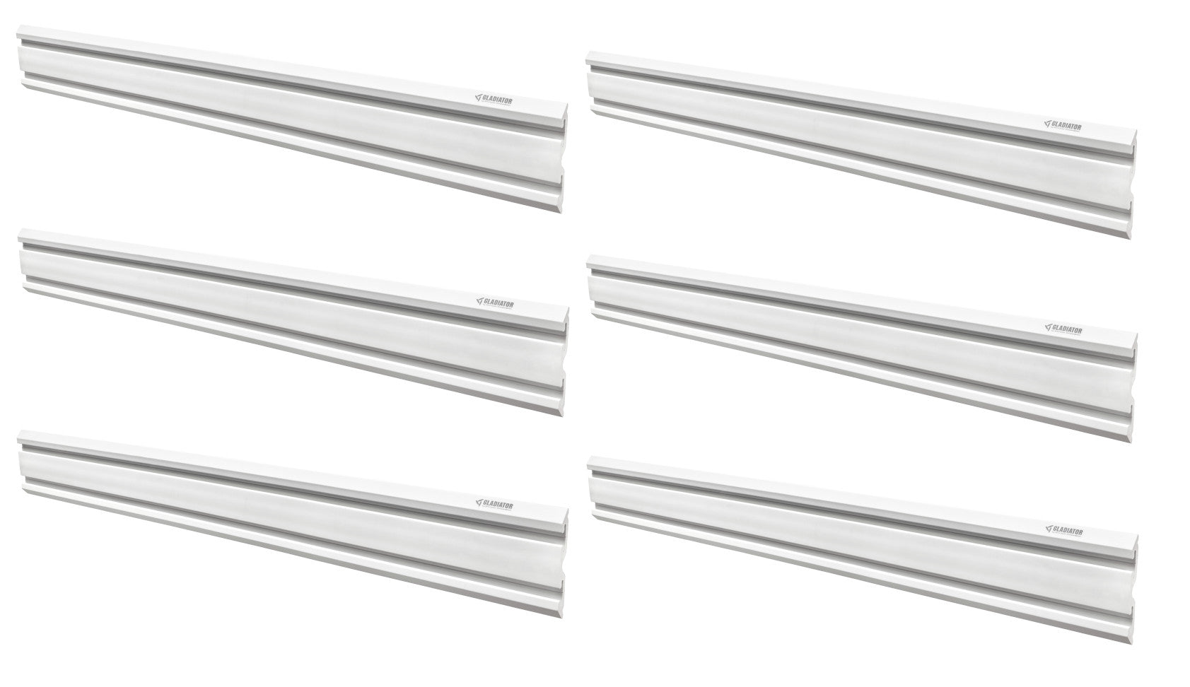 4' (121.9 cm) Wide GearTrack® Channels (6-Pack)