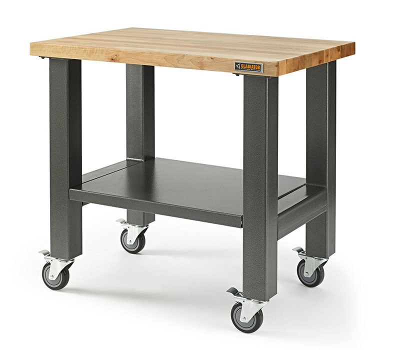 Mobile work table with wheels deals