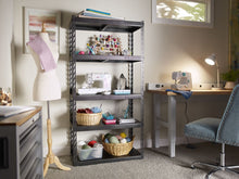Load image into Gallery viewer, 36" Wide EZ Connect rack with five 18" deep shelves